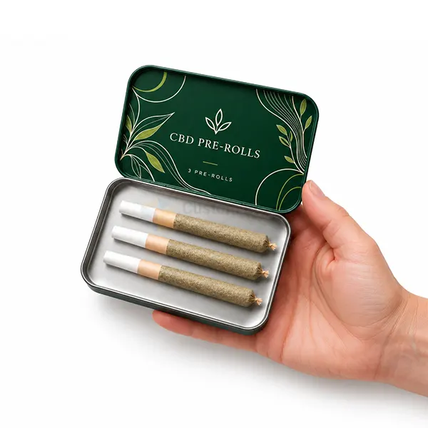 CBD Pre Roll Tin Boxes